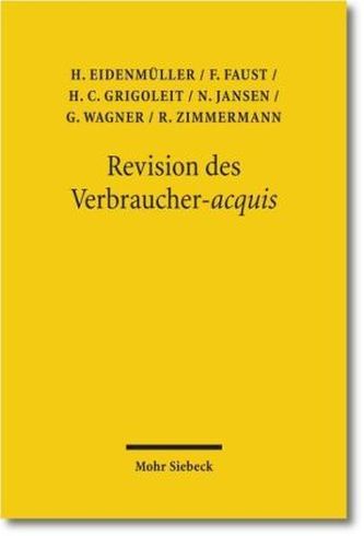 Revision des Verbraucher-acquis