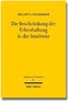 Die Beschränkung der Erbenhaftung in der Insolvenz