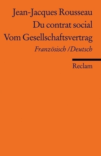 Vom Gesellschaftsvertrag. Du contrat social