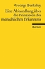 Eine Abhandlung über die Prinzipien der menschlichen Erkenntnis