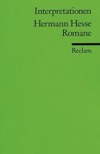 Hermann Hesse, Romane, Interpretationen