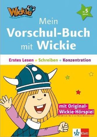 Mein Vorschul-Buch mit Wickie, Erstes Lesen, Schreiben, Konzentration