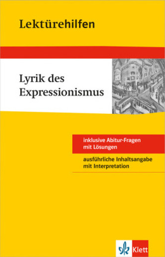 Lektürehilfen 'Lyrik des Expressionismus'