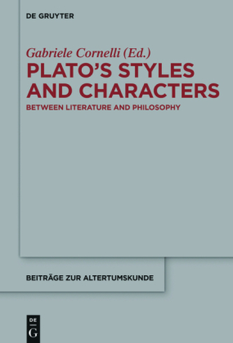 Plato's Styles and Characters
