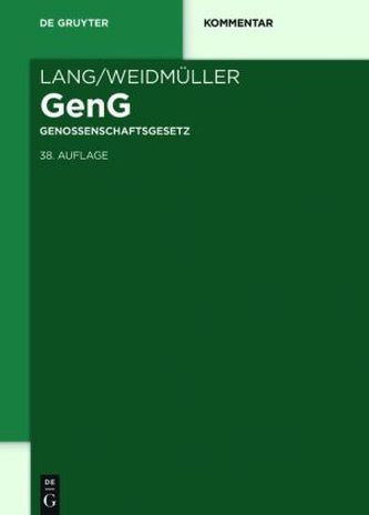 Genossenschaftsgesetz (GenG), Kommentar