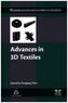 Advances in 3D Textiles