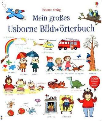 Mein großes Usborne Bildwörterbuch