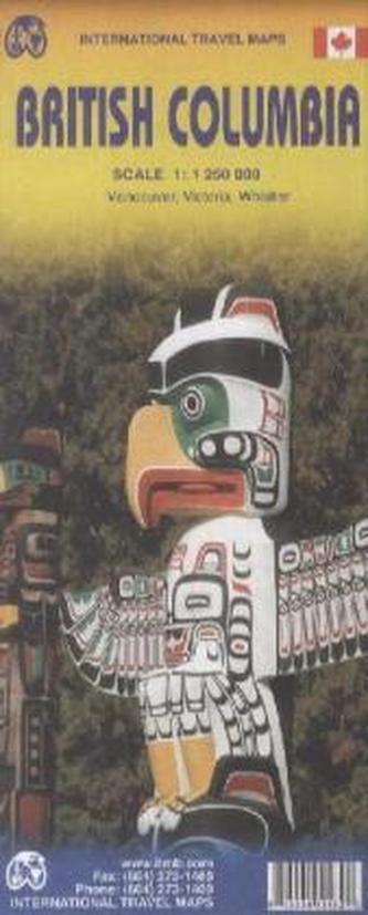 International Travel Map ITM British Columbia