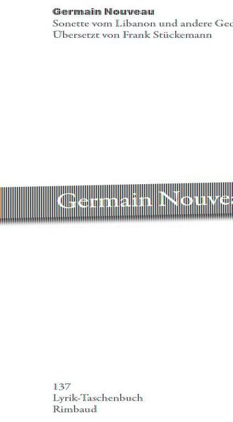 Sonette vom Libanon und andere Gedichte