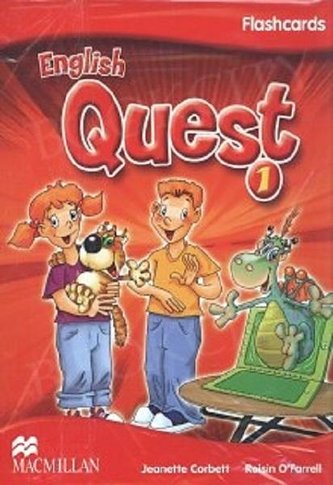 English Quest 1 Flashcards karty obrazkowe Szkoła podstawowa