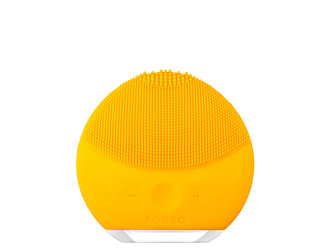 Foreo Luna Čisticí kartáček Mini 2 1 ks Sunflower Yellow T-Sonic Facial Cleansing Device pro ženy