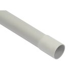 Pevná trubka 20mm/2m, PVC, šedá