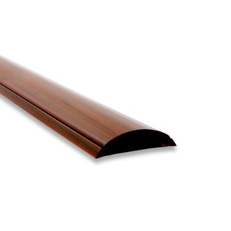 Elektroinstalační lišta podlahová PL 50x10mm 2m imitace dřeva tmavá
