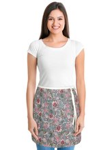 Kuchyňská zástěra DITA - do pasu - mučenka - zástěra 68x50 cm