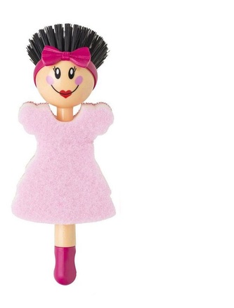 Kartáč a houba panenka na mytí nádobí DOLLS VIGAR