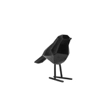 Soška ptáka bird small 17 cm černý Present Time