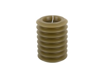 Svíčka Layered Circles M 10 cm mechově zelená Present Time