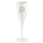 CHEERS NO.1 BE YOUR OWN KIND OF BEAUTIFUL, sklenice na sekt 100ml KOZIOL, bílá