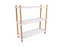 Policový regál/knihovna Simplicity 3 pátrový S Leitmotiv
