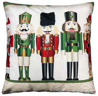 Vánoční polštář LOUSKÁČEK II. 40x40 cm Mybesthome