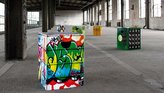 Sedák, stolička, taburet, odkládací stolek..Graffiti REMEMBER