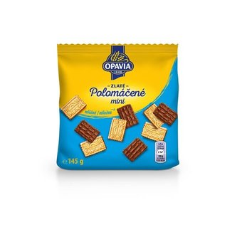 Polomáčené sušenky mini Zlaté mléčné, 145 g