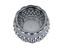 Svícen skleněný na svíčku Sparkle Dots 6 cm černý Present Time