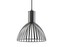 Pendant Lamp, lustr Lignes Round 25 cm černé Leitmotiv