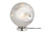 Stolní kulatá lampa Blown round sklo chrom Leitmotiv