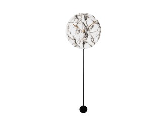 Nástěnné hodiny Pendule Longue 25 cm bílá Karlsson