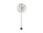 Nástěnné hodiny Pendule Longue 25 cm bílá Karlsson