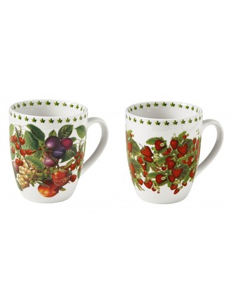 Set 2 kusů porcelánových hrnků 350 ml LE PRIMIZIE II. BRANDANI