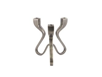 Trojramenný hliníkový svícen Winsome Present Time *