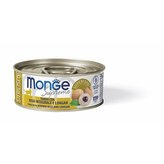 MONGE SUPREME STERILISED tuňák s hnědou rýží a dračím okem pro kočky 80 g