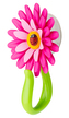 Háček, věšák na ručník, utěrku s přísavkou FLOWER POWER KYTKA s beruškou VIGAR