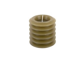 Svíčka Layered Circles S 7,5cm mechově zelená Present Time