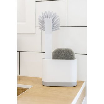 3 dílná sada na umývání nádobí bílá Rengo Monobloc VIGAR