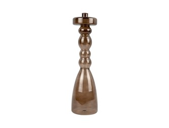 Svícen Pawn XL čokoládově hnědý Present Time