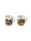 Set 2 kusů porcelánových hrnků 350 ml LE PRIMIZIE I. BRANDANI