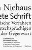 Verfremdete Schrift