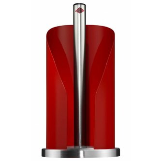 Držák na papírové utěrky červená Wesco