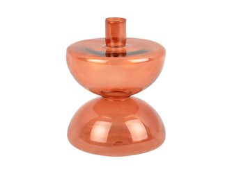 Svícen Diabolo velký oranžový Present Time