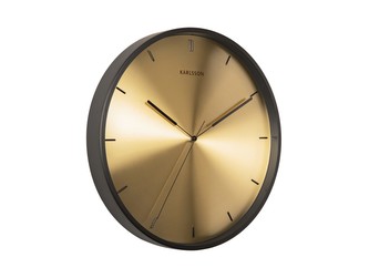 Nástěnné hodiny Finesse 40 cm zlatá Karlsson