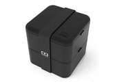 Obědový box MonBento Square Onyx černý 2x 850ml