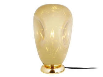 Stolní lampa Blown sklo pozlacené Leitmotiv