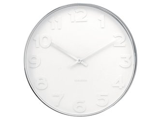 Nástěnné hodiny Mr.White 37,5 cm Karlsson