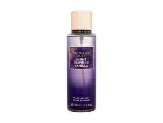 Victoria´s Secret Night Glowing Vanilla Tělový sprej 250 ml pro ženy