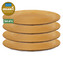 Sada 4 plochých talířů CLUB PLATE L ORGANIC KOZIOL