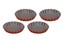 Set 4 kusů malých formiček na pečení 12 cm Rossana Guardini