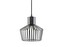 Závěsné svítidlo, lustr Lines Cap 18cm černé Leitmotiv